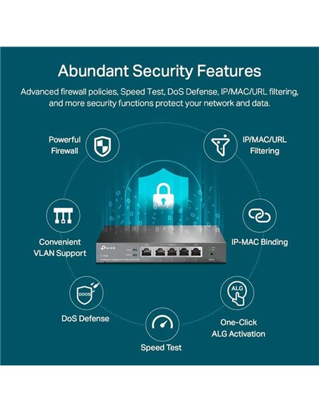 ROUTER TP-LINK TL-R605 VPN MULTI WAN