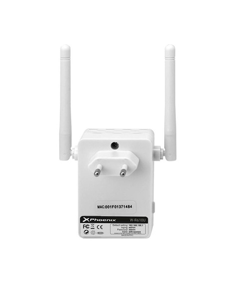 WIRELESS REPEATER PHOENIX R610U 300MBPS 2 ANTENAS