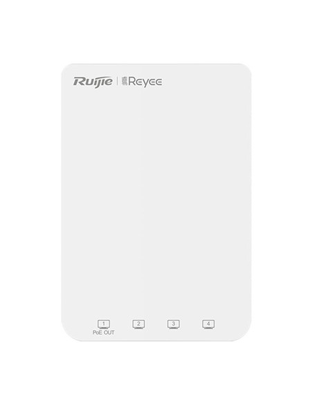 WIRELESS ACCESS POINT REYEE GIGABIT DUAL RAP1200P POE WI-FI 5 + 4xRJ45 WALL