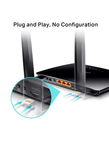 WIRELESS ROUTER TP-LINK TL-MR6500V 4G 300MBPS