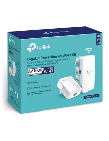 POWERLINE TP-LINK TL-PA7517KIT ETHERNET AV1000...