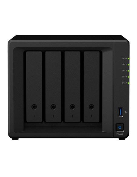 UNIDAD NAS SYNOLOGY 4 HDD DISKTATION DS418