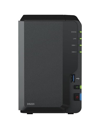 UNIDAD NAS SYNOLOGY 2 HDD/SSD DISKTATION CPU...