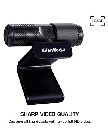 WEBCAM + AURICULARES AVERMEDIA PW313+AH313 1080P