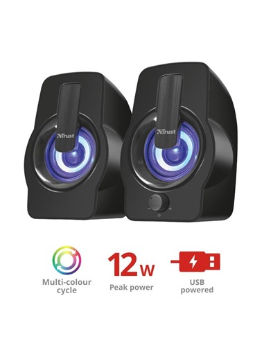 ALTAVOCES TRUST GEMI RGB 2.0 BLACK