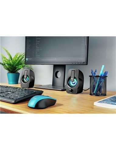 ALTAVOCES TRUST GEMI RGB 2.0 BLACK