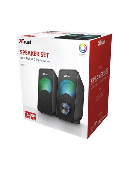 ALTAVOCES TRUST ARYS RGB 2.0 BLACK