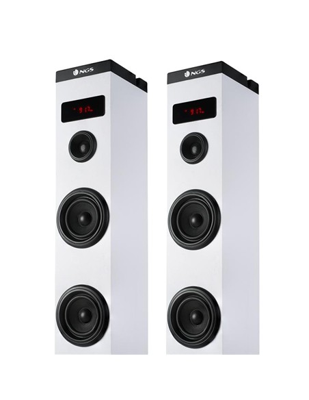 ALTAVOCES TORRE DE SONIDO NGS SKYCHARM 50W BLUETOOTH WHITE