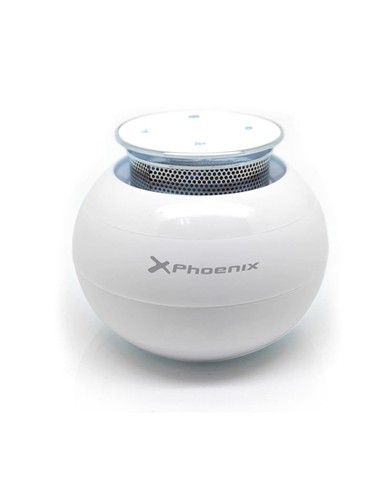 ALTAVOCES PHOENIX UFOBOOM BLUETOOTH WHITE