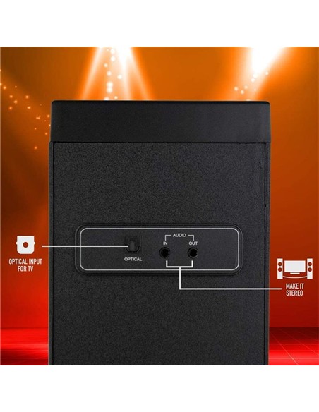 ALTAVOCES TORRE DE SONIDO NGS SKYCHARM 50W BLUETOOTH BLACK