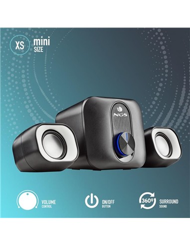ALTAVOCES NGS GAMING COMET 2.1 20W AUX