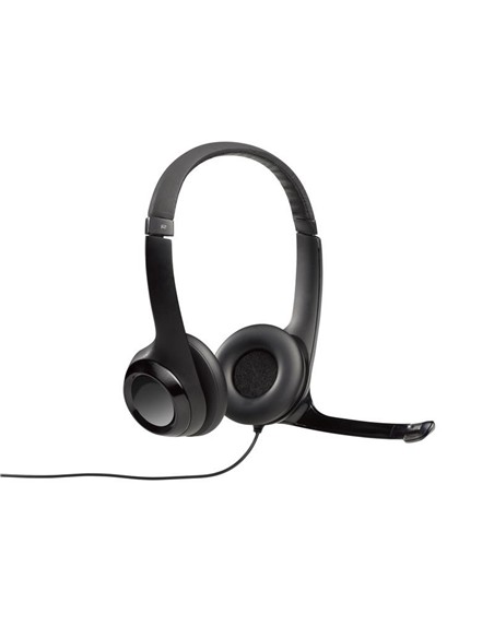AURICULARES + MICROFONO LOGITECH H390 BLACK