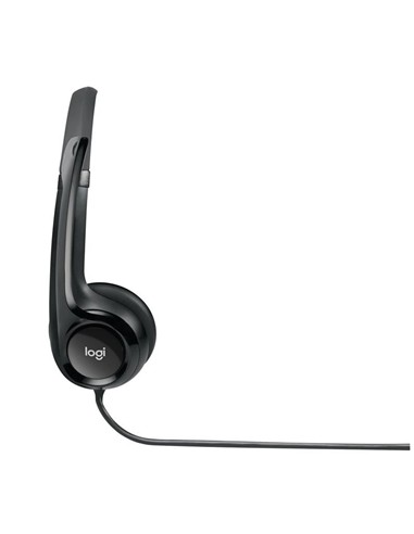 AURICULARES + MICROFONO LOGITECH H390 BLACK