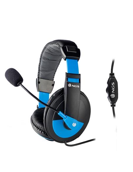 AURICULARES + MICROFONO NGS MSX9 PRO BLUE