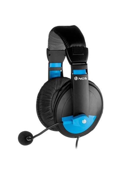 AURICULARES + MICROFONO NGS MSX9 PRO BLUE
