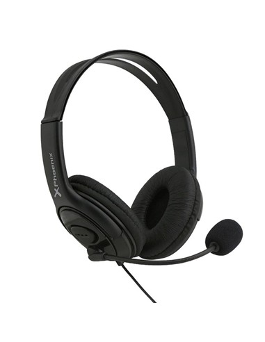 AURICULARES + MICROFONO PHOENIX BLACK JACK