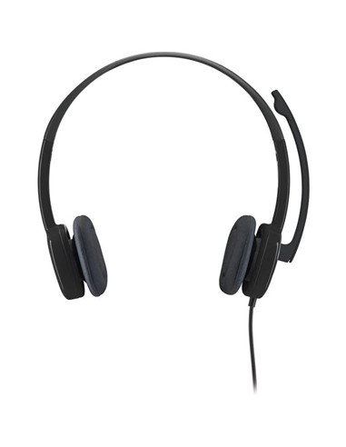 AURICULARES + MICROFONO LOGITECH H151 BLACK