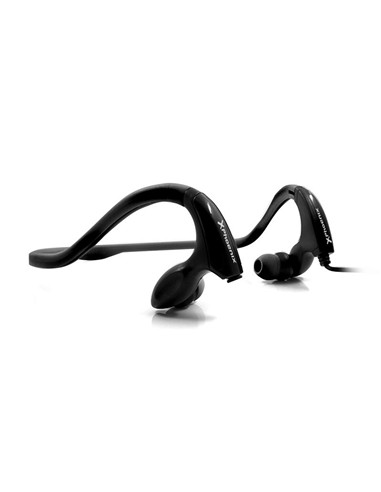 AURICULARES + MICROFONO PHOENIX SPORT IPX4 JACK BLACK