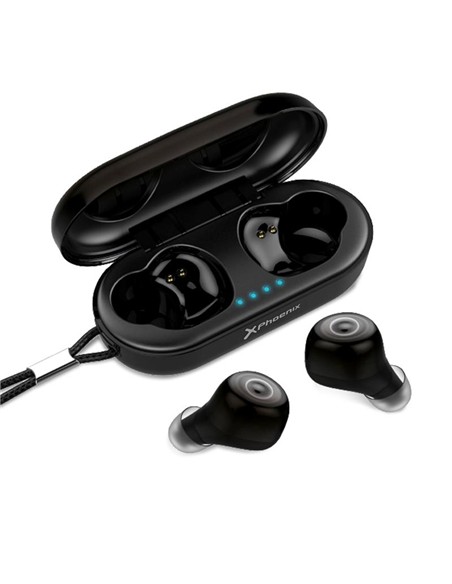 AURICULARES PHOENIX EARPODS BLUETOOH 5.0 55MAH BLACK ANC IPX7