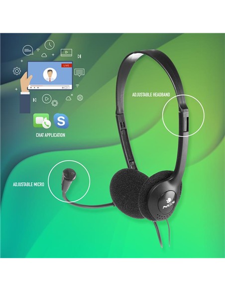 AURICULARES + MICROFONO NGS MS103 PRO