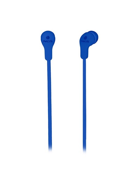 AURICULARES + MICROFONO NGS EARPHONE CROSS SKIP BLUE