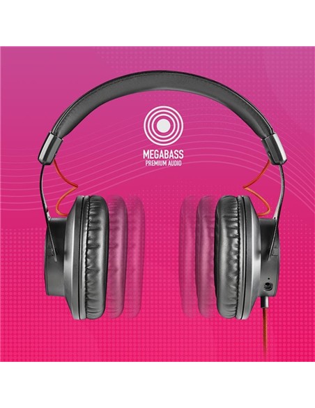 AURICULARES + MICROFONO DUAL NGS HEADPHONE CROSS TRAIL