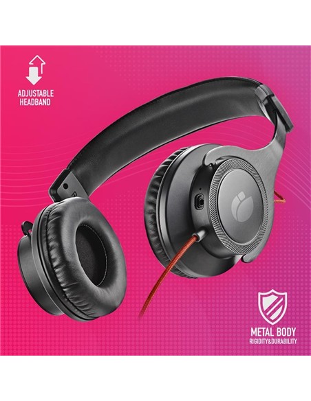 AURICULARES + MICROFONO DUAL NGS HEADPHONE CROSS TRAIL