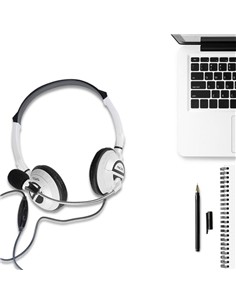 AURICULARES + MICROFONO NGS MSX6 PRO WHITE 2