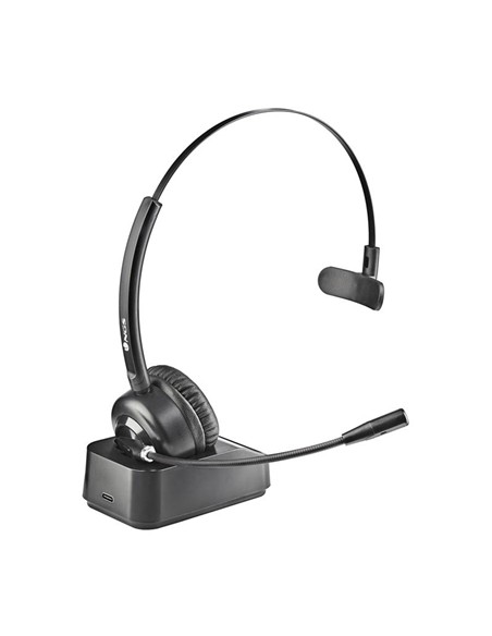 AURICULARES + MICROFONO NGS BUZZ BLAB CON BASE DE CARGA BLUETOOTH MONOAURAL