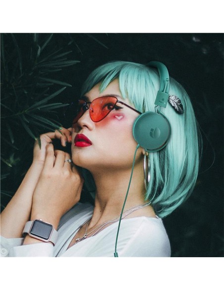 AURICULARES + MICROFONO NGS HEADPHONE CROSS HOP GREEN