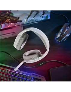 AURICULARES + MICROFONO NGS GAMING GHX-515 WHITE 2