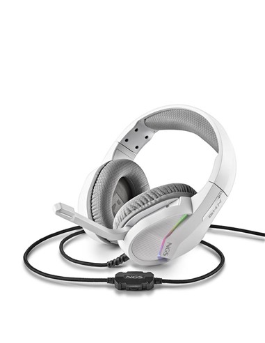 AURICULARES + MICROFONO NGS GAMING GHX-515 WHITE