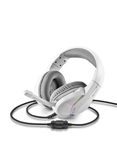 AURICULARES + MICROFONO NGS GAMING GHX-515 WHITE
