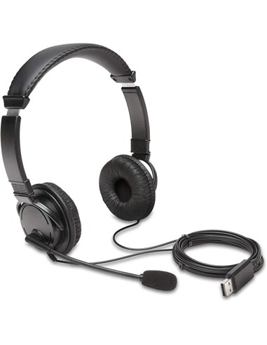 AURICULARES + MICROFONO KENSINGTON K97601WW USB...