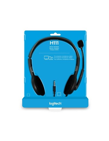 AURICULARES + MICROFONO LOGITECH H111