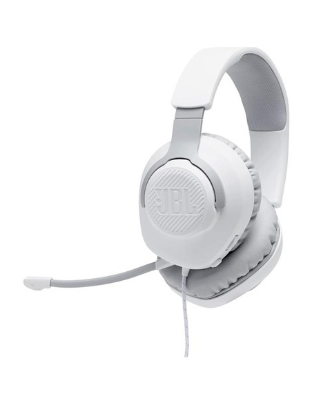AURICULARES + MICROFONO JBL QUANTUM 100 GAMING JACK 3.5 WHITE