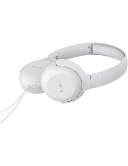 AURICULARES + MICROFONO PHILIPS TAUH201 JACK 3.5 WHITE
