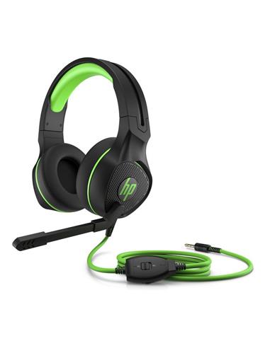 AURICULARES + MICROFONO HP PAVILION 400 GAMING HEADSET JACK BLACK/GREEN