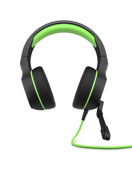AURICULARES + MICROFONO HP PAVILION 400 GAMING HEADSET JACK BLACK/GREEN