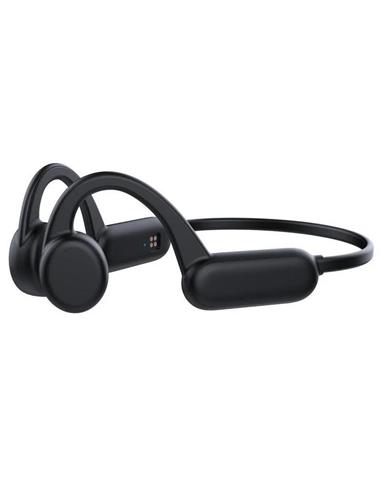 AURICULARES + MICROFONO LEOTEC TRUE BONE SPORT IPX8 WIRELESS BLACK