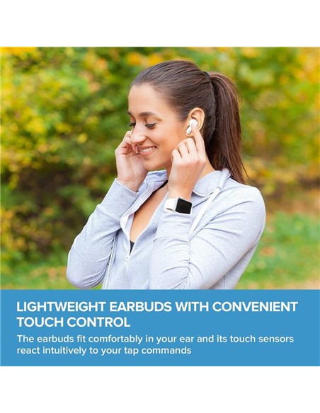 AURICULARES CREATIVE ZEN AIR IN EAR WIRELESS BLUETOOTH WHITE
