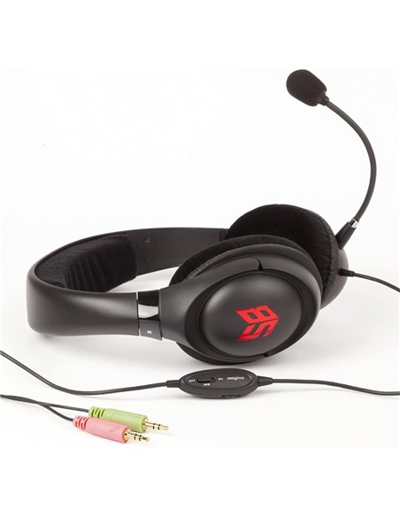 AURICULARES + MICROFONO CREATIVE SB BLAZE GAMING JACK BLACK