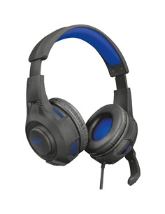 AURICULARES + MICROFONO TRUST GAMING GXT 307B RAVU PS4 HEADSET BLACK/BLUE