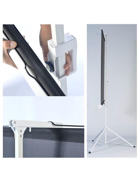 PANTALLA PROYECCION PHOENIX TRIPODE MANUAL 112 200X200