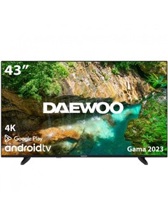 TELEVISOR LED DAEWOO 43 4K UHD USB SMART TV ANDROID WIFI BLUETOOTH CHROMEC