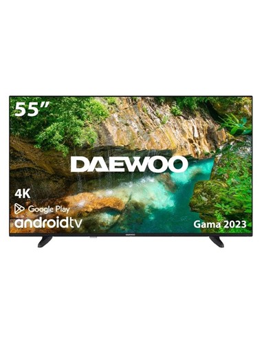 TELEVISOR LED DAEWOO 55 4K UHD USB SMART TV ANDROID WIFI BLUETOOTH DOLBY