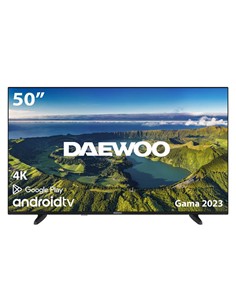 TELEVISOR LED DAEWOO 50 4K UHD USB SMART TV ANDROID WIFI...