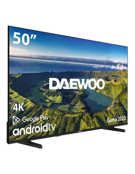 TELEVISOR LED DAEWOO 50 4K UHD USB SMART TV ANDROID WIFI BLUETOOTH