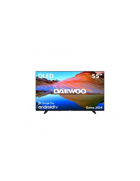 TELEVISOR QLED DAEWOO 55 4K UHD USB SMART TV ANDROID WIFI BLUETOOTH DOLBY