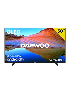 TELEVISOR QLED DAEWOO 50 4K UHD USB SMART TV ANDROID WIFI BLUETOOTH